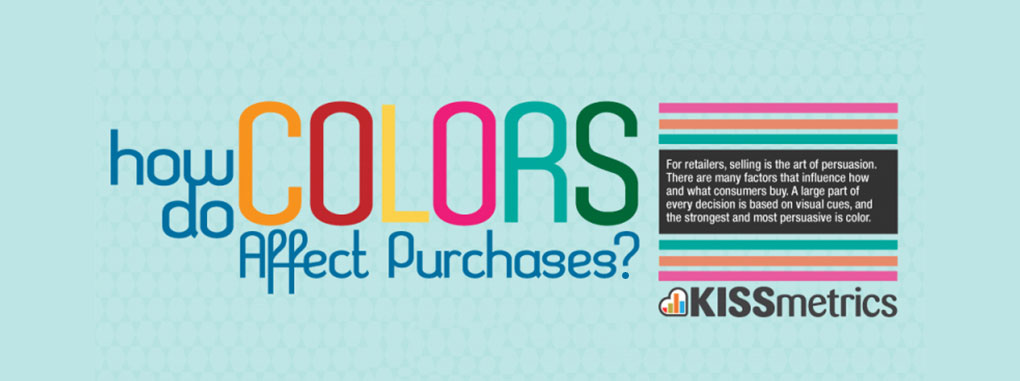 How Colours Affect Purchases (infographic)